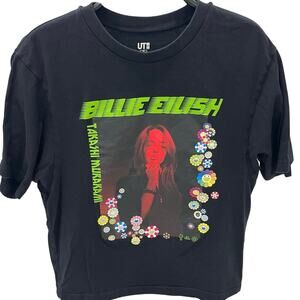Billie Eilish Takashi Murakami Uniqlo UT Women's XS Flowers Graphic T-shirt
